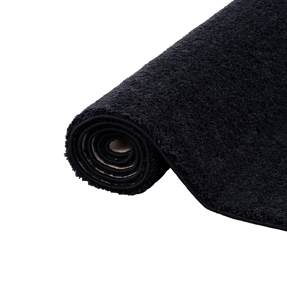 HOCHFLOR SHAGGY TEPPICH PALACE - Schwarz, Textil (200/300cm) - Snapstyle
