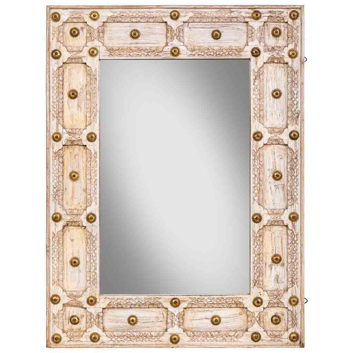 SPIEGEL aus Holz, braun, 80x4x107cm - Braun, Holz (80/107/4cm) - Wanderlust