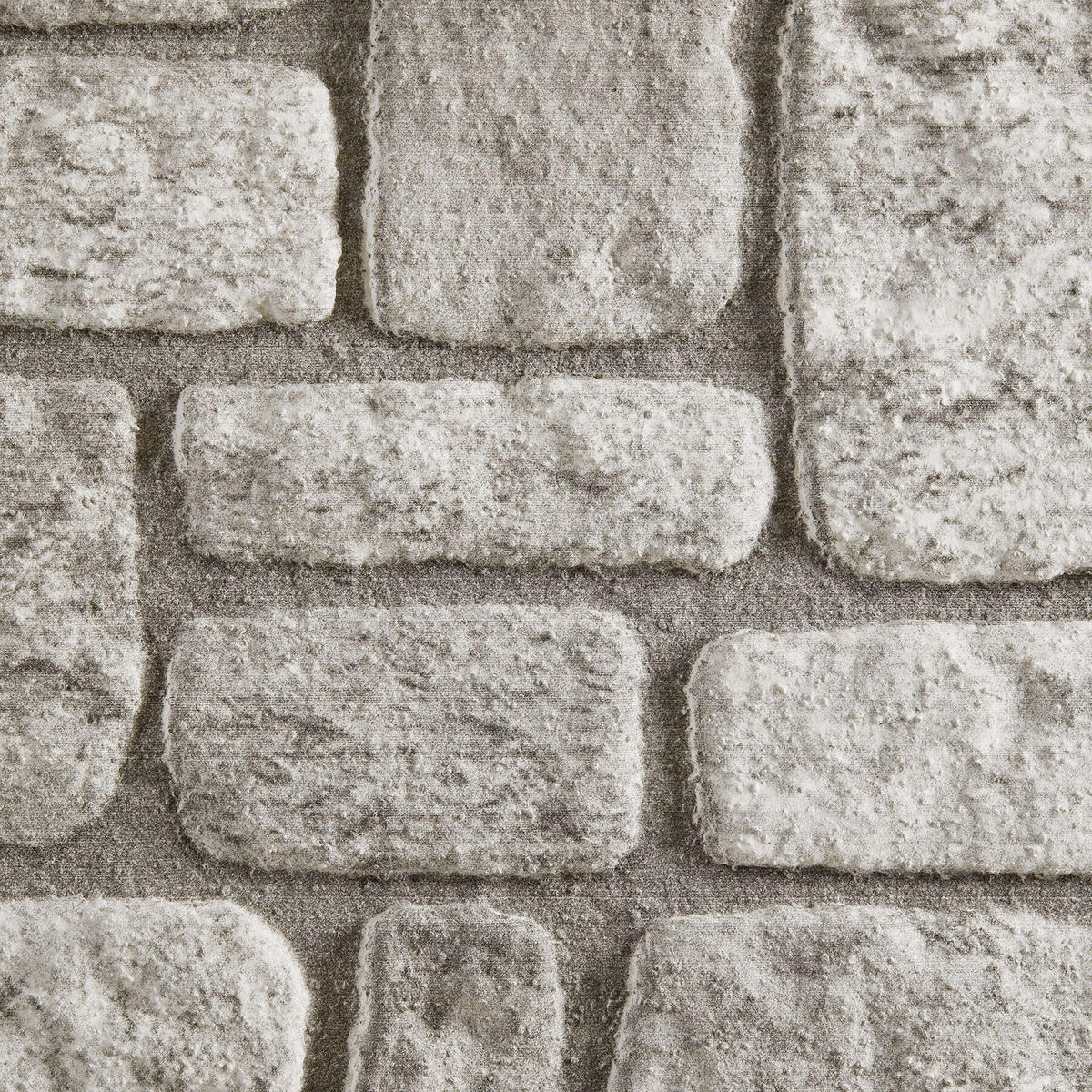 3D-WANDPANEELE , 100 x 50 x 2 cm, 5 m² Abdeckungsfläche, flexibel zuschneidbar, Naturstein dunkelgrau - Grau, Kunststoff (50/2/100cm) - tectake
