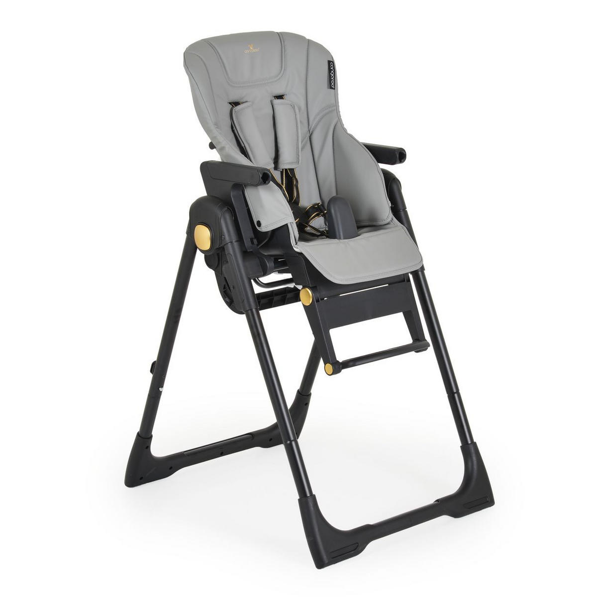 HOCHSTUHL Tiramisu 2in1 grau klappbar höhenverstellbar 5 Kipp-Position - Grau, Kunststoff (75/105/54cm) - Cangaroo