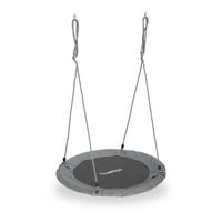 GUNGA fågelbo grå justerbar höjd 90 cm - Multicolor, Plast/Metall (90/150/90cm) - Relaxdays