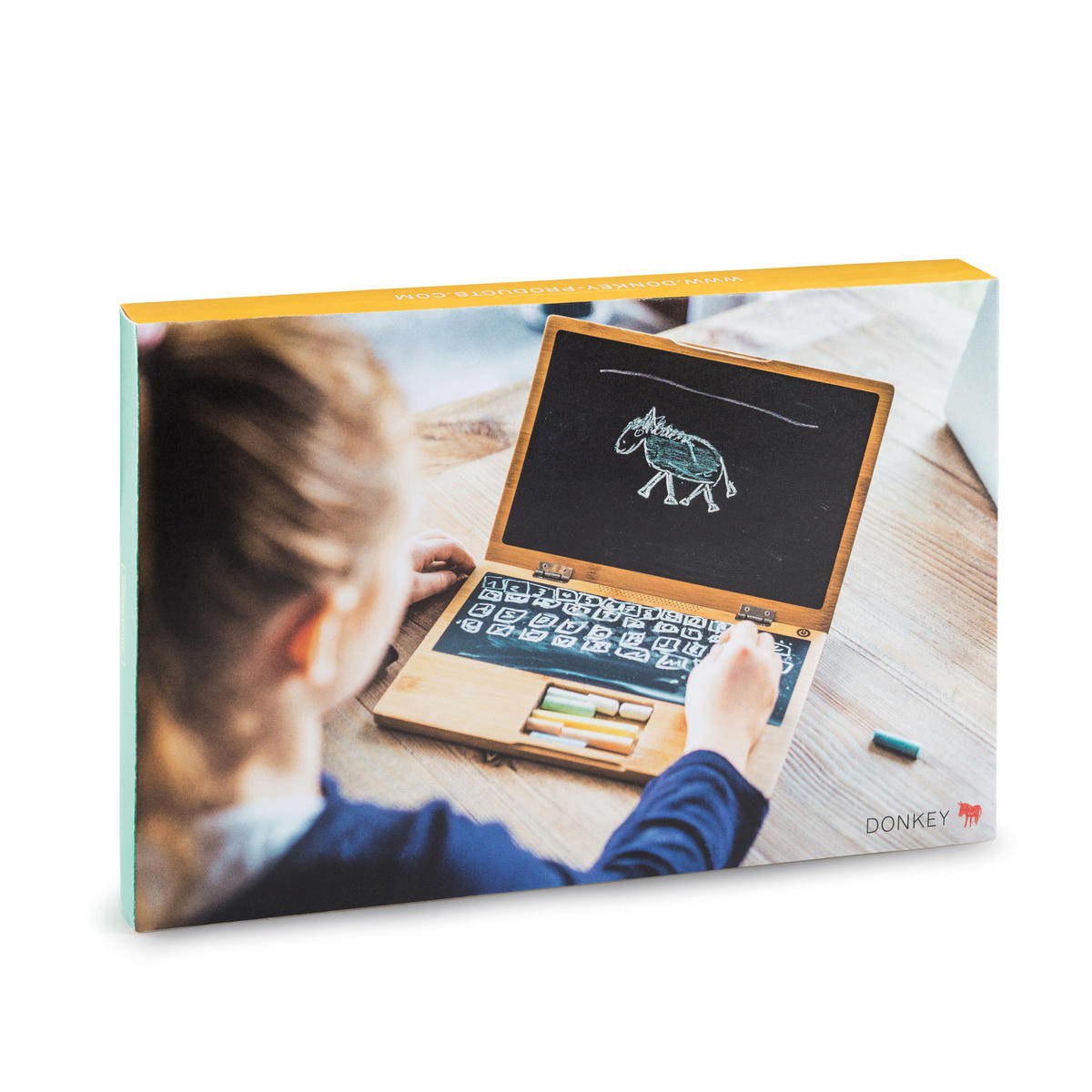 MALTAFEL I-Wood in Notebook-Form, Bambus, Metall, Braun, Schwarz, 28 x 19.5 cm - Braun, Holz (19.2/2.7/28cm)