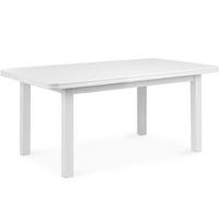 ESSTISCH COSPE ausziehbar bis 220cm, weiß - Eichefarben/Weiß, Holz (140/77/80cm) - KONSIMO®