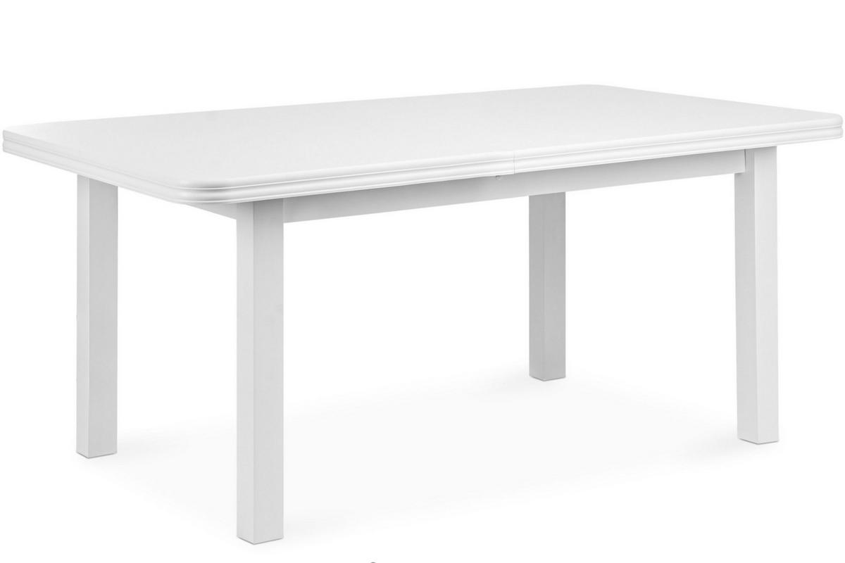 ESSTISCH COSPE ausziehbar bis 220cm, weiß - Eichefarben/Weiß, Holz (140/77/80cm) - KONSIMO®