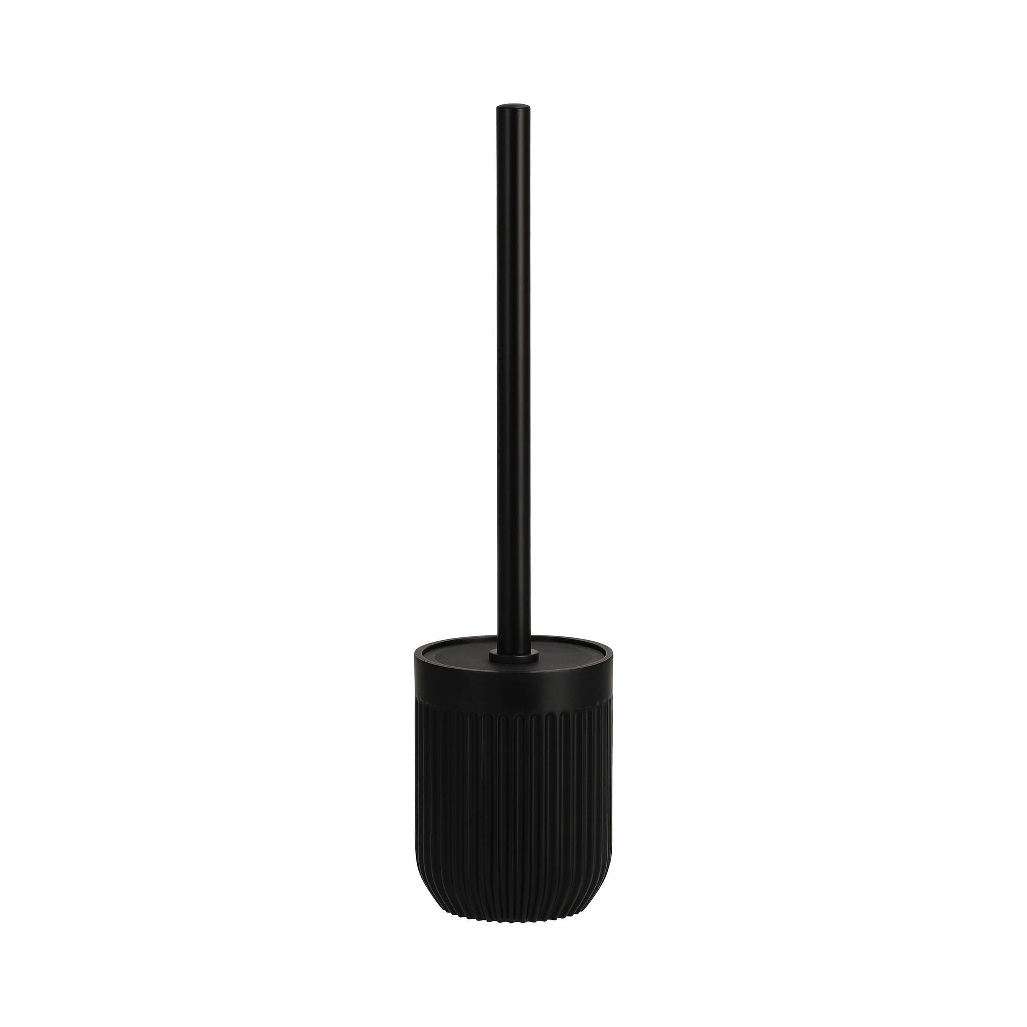TOILETTENBÜRSTE Ulaya - Schwarz, Kunststoff (9.5/39/9.5cm) - home&you