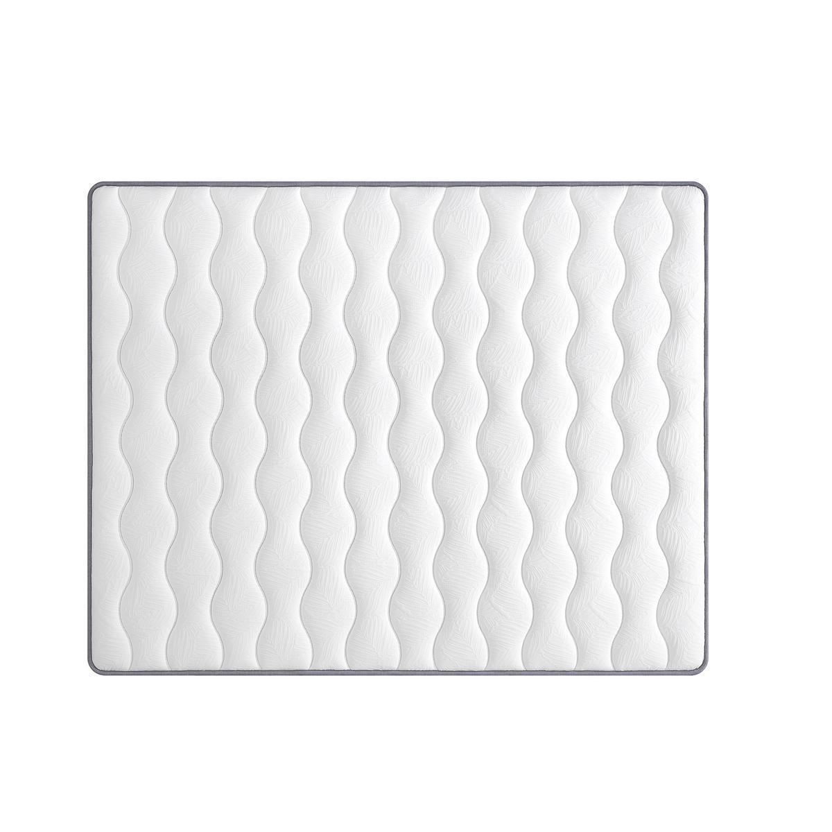TASCHENFEDERKERNMATRATZE 140/200 cm Weiß, Dicke: 20 cm, Härtegrad: H3 - Weiß, Textil (140/200cm) - Oxeza