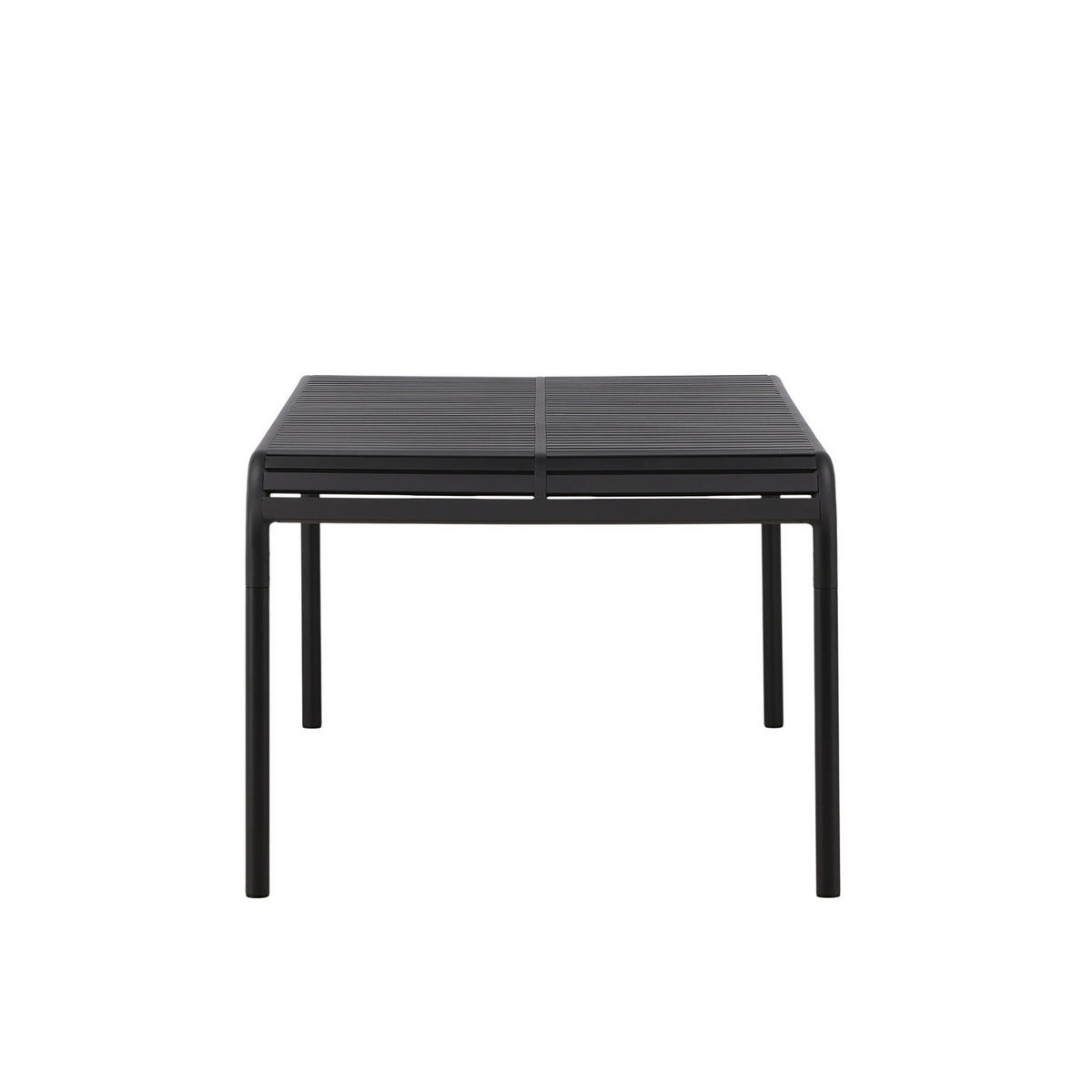 GARTENTISCH - Schwarz, Metall (200/100/75cm) - home24