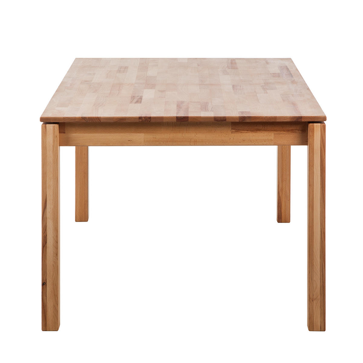 ESSTISCH - Massivholz - Kernbuche, Holz (90/160/75cm) - home24