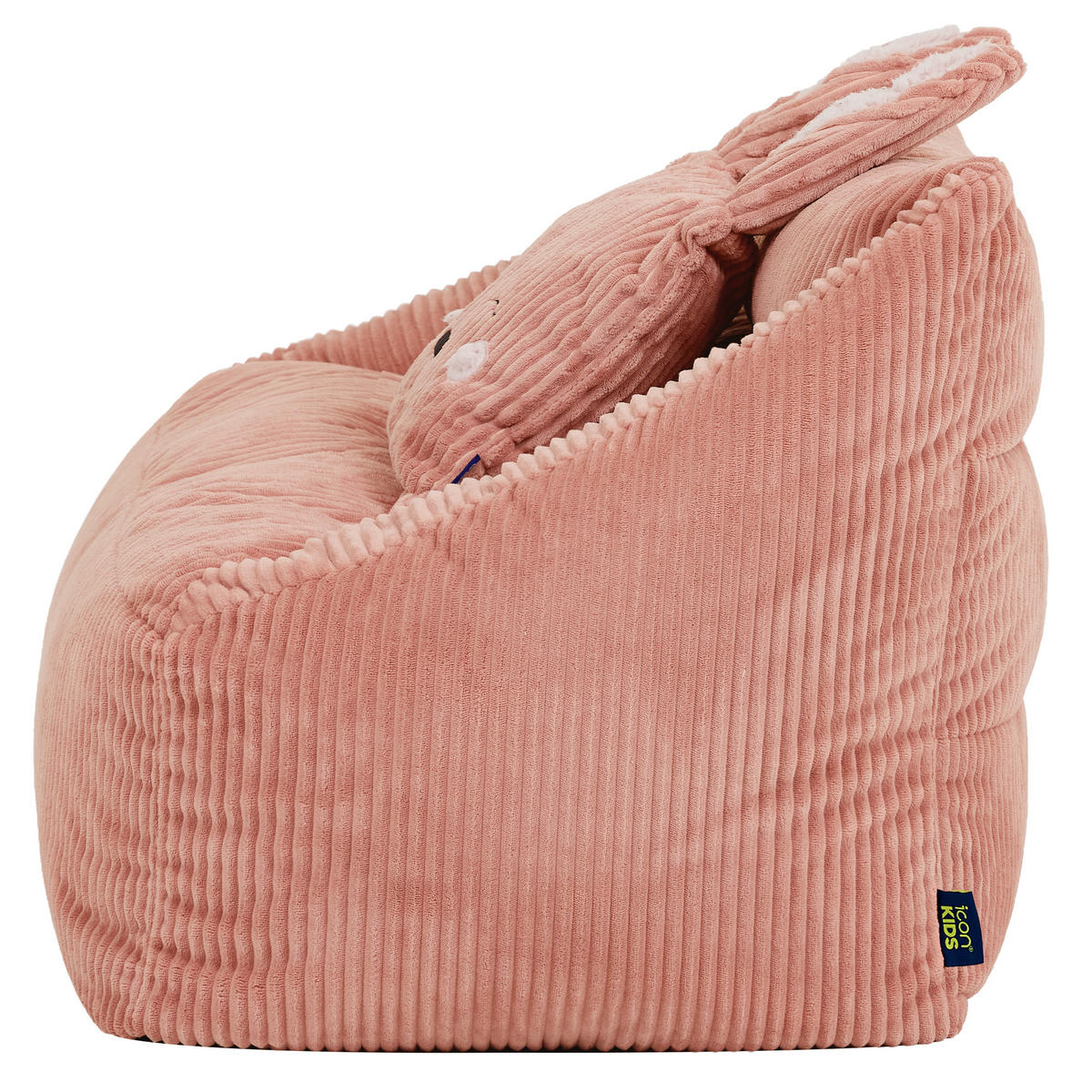 KINDERSITZSACK Sofa Cecilia mit Animalkissen - Pink, Textil (95/50/55cm) - icon