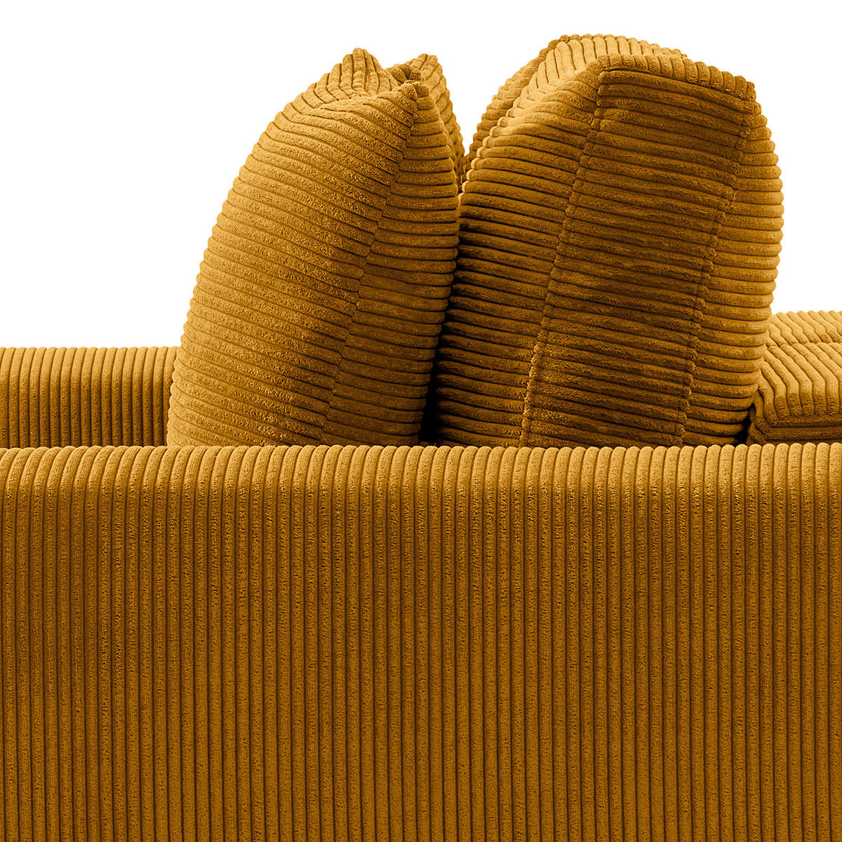 3-SITZER SOFA - Gelb, Textil (243/92/103cm) - home24