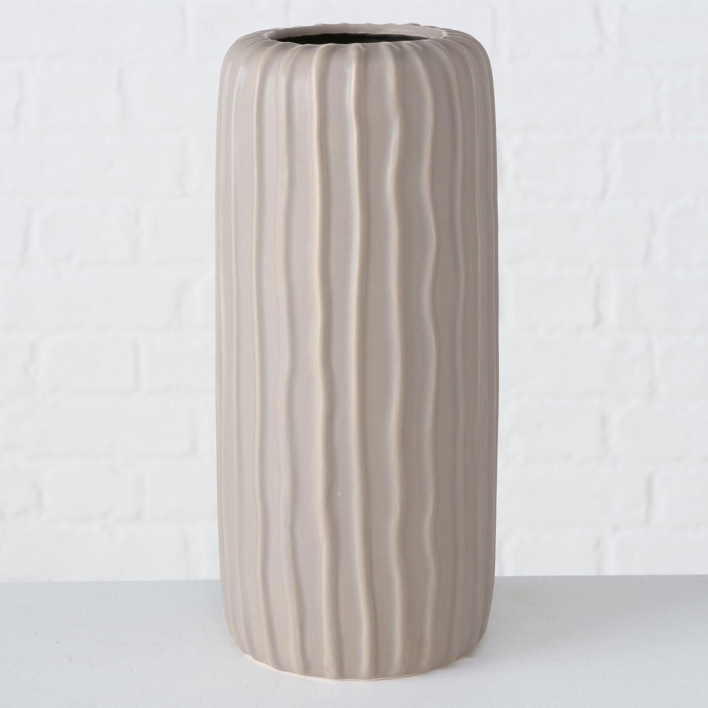 VASE Aquarel - Beige, Keramik (25.5cm) - Boltze Home