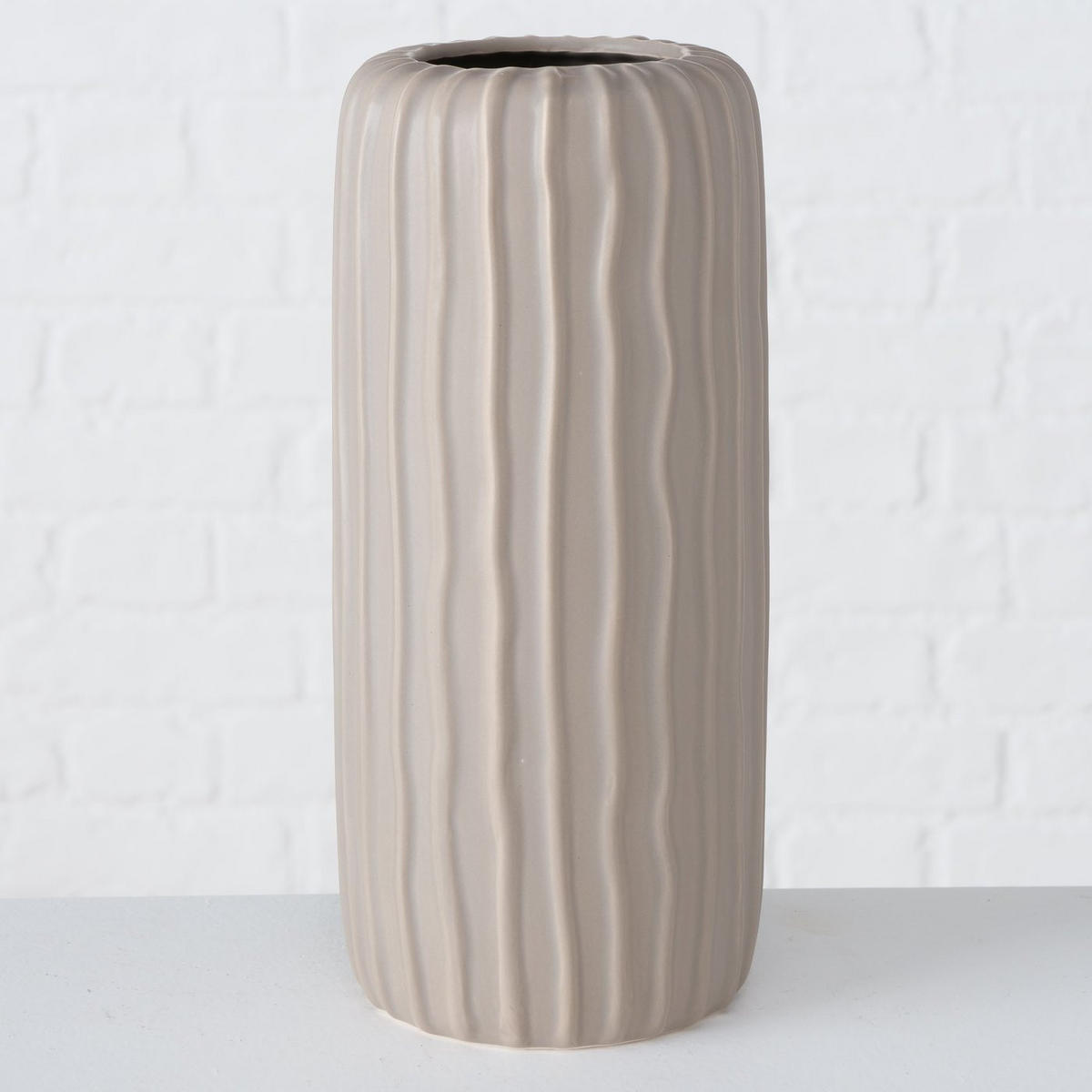 VASE Aquarel - Beige, Keramik (25.5cm) - Boltze Home