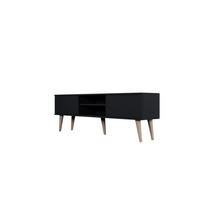 LOWBOARD Toronto II 35/55,2/160 cm - Schwarz, Holzwerkstoff (35/55/160cm) - Kocot Kids