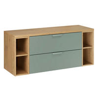 SKRINKA POD UMÝVADLO 120.6cm Oria Zelená - zelená, kompozitné drevo (120.6/50/46.5cm) - Petits-meubles