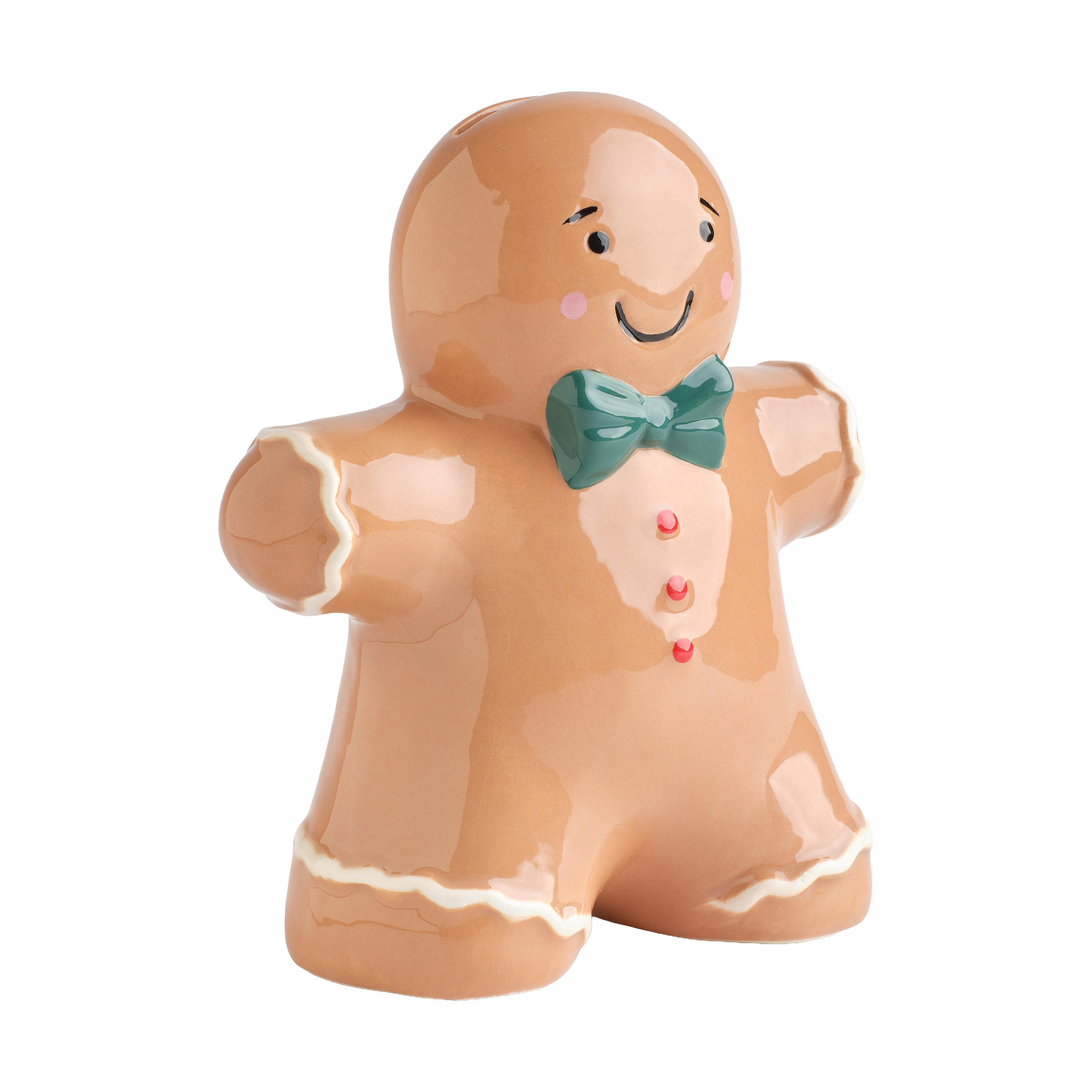 SPARDOSE Bakerisy, Braun, 20x9x17 cm, Dekorative Weihnachtsdeko - Braun, Keramik (9/20/17cm) - home&you