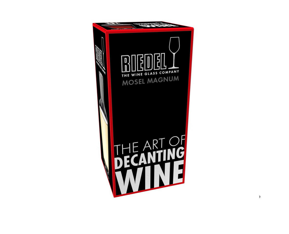 MAGNUM DEKANTER (MASCHINELL GEFERTIGT) Mosel transparent 1,5 Liter - Transparent, Glas (1.5L) - Riedel