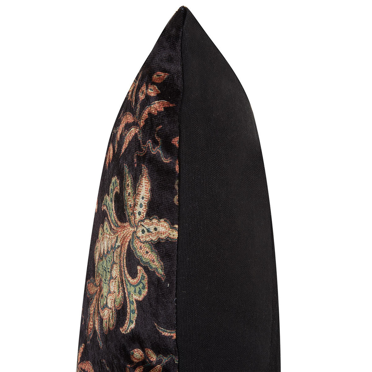 DEKOKISSEN 2er-Set Dunkelbraun 45/45 cm Karur - Dunkelbraun, Naturmaterialen/Textil (45/45cm) - Beliani