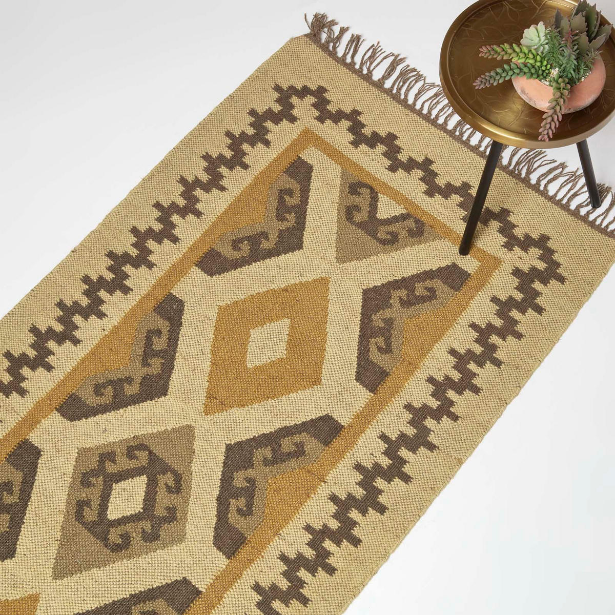 KELIM-TEPPICHLÄUFER Ravar 80/180 cm - Multicolor, Textil (80/180cm) - Homescapes