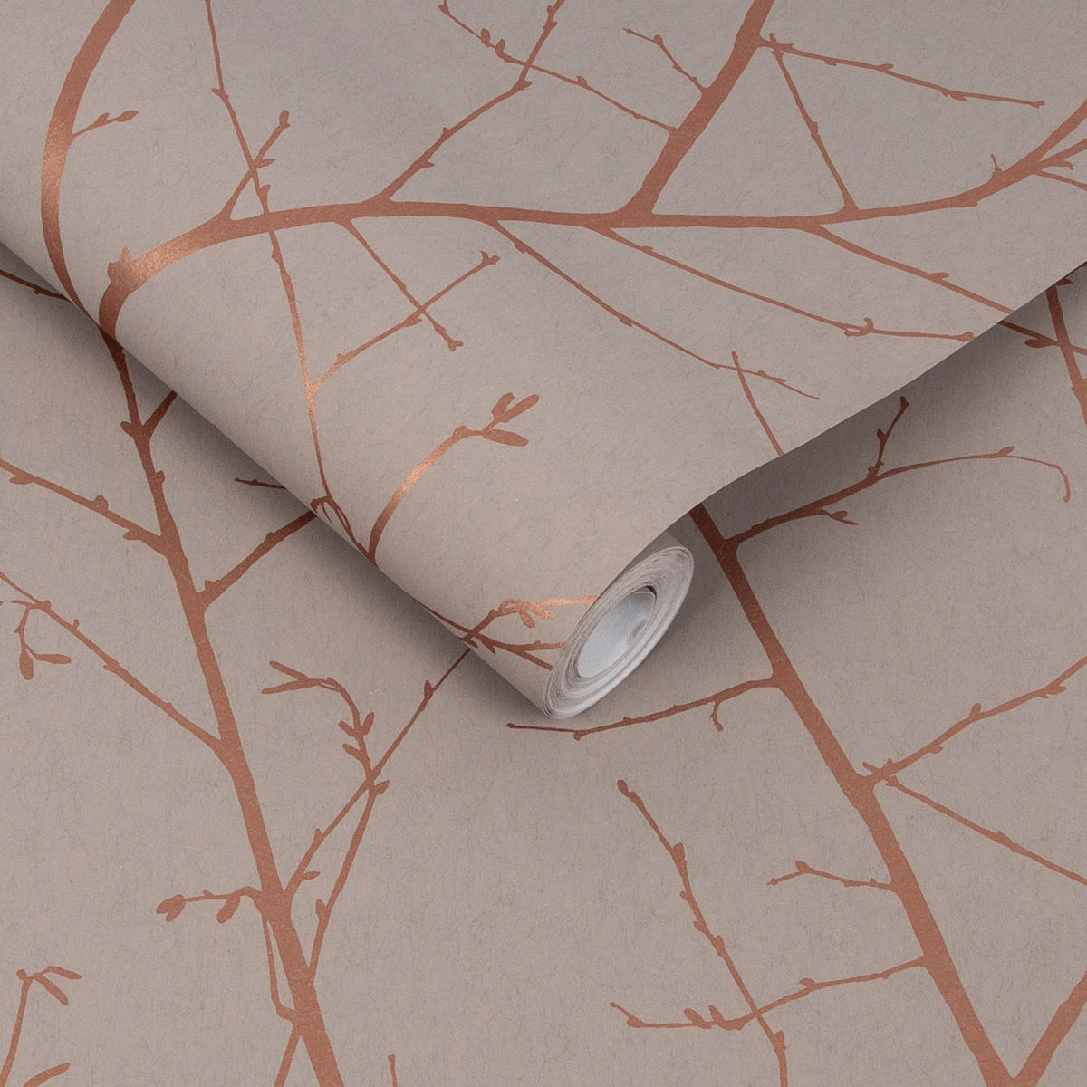VLIESTAPETE - Boreas Natural - Taupe, Papier/Kunststoff (53/1000cm) - Graham & Brown