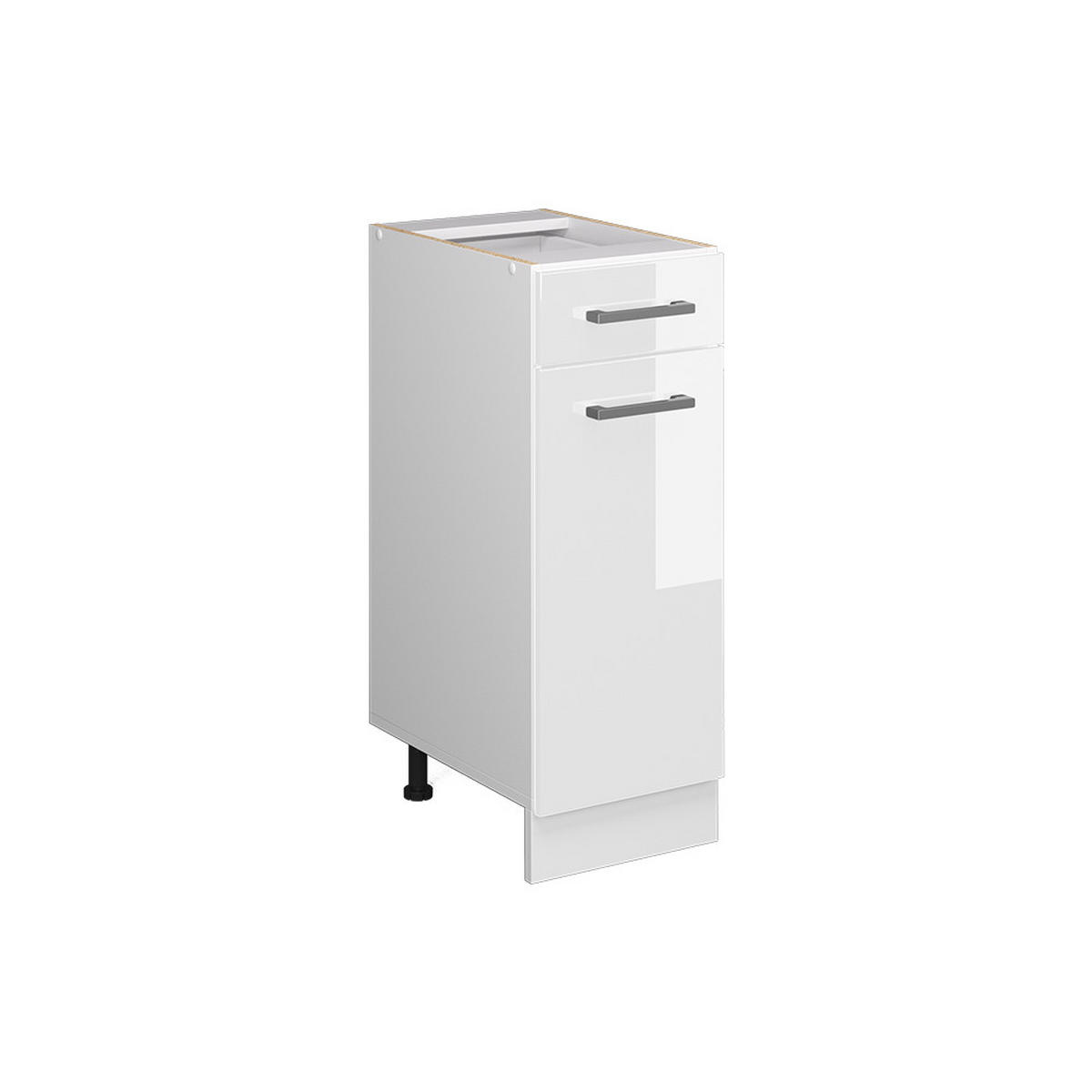 KUCHYŇSKÁ DVÍŘKA R-Line Bílá vysoký lesk - vysoce lesklá bílá, kompozitní dřevo (29.6/71.6/1.6cm) - Vicco