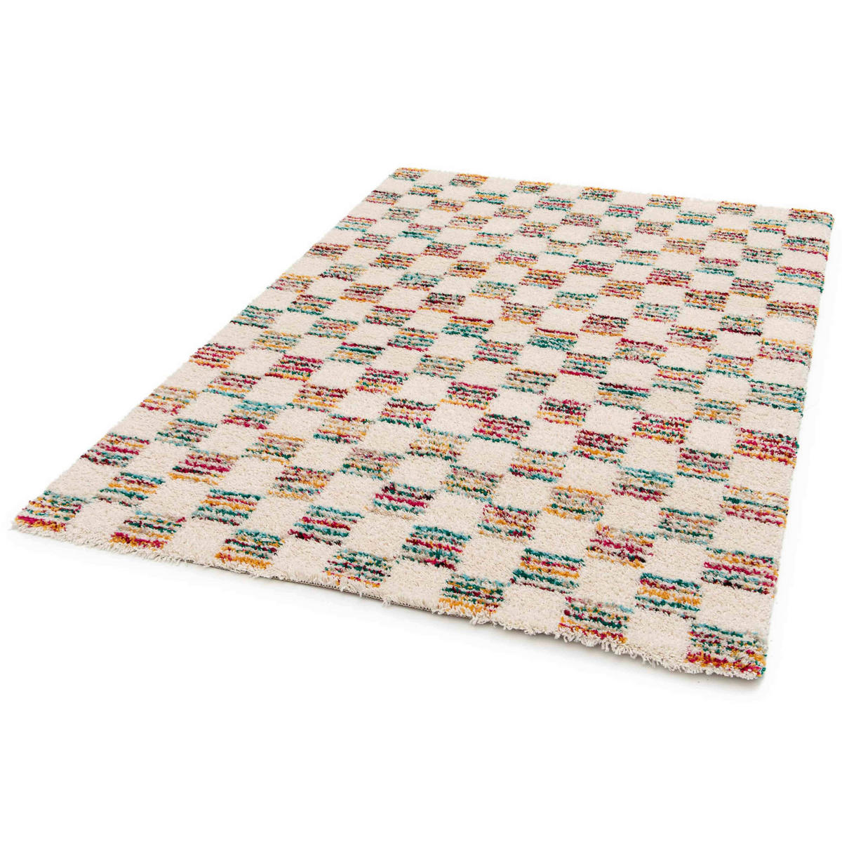 TEPPICH, Weiß - Weiß, Textil (160/230cm) - Oviala