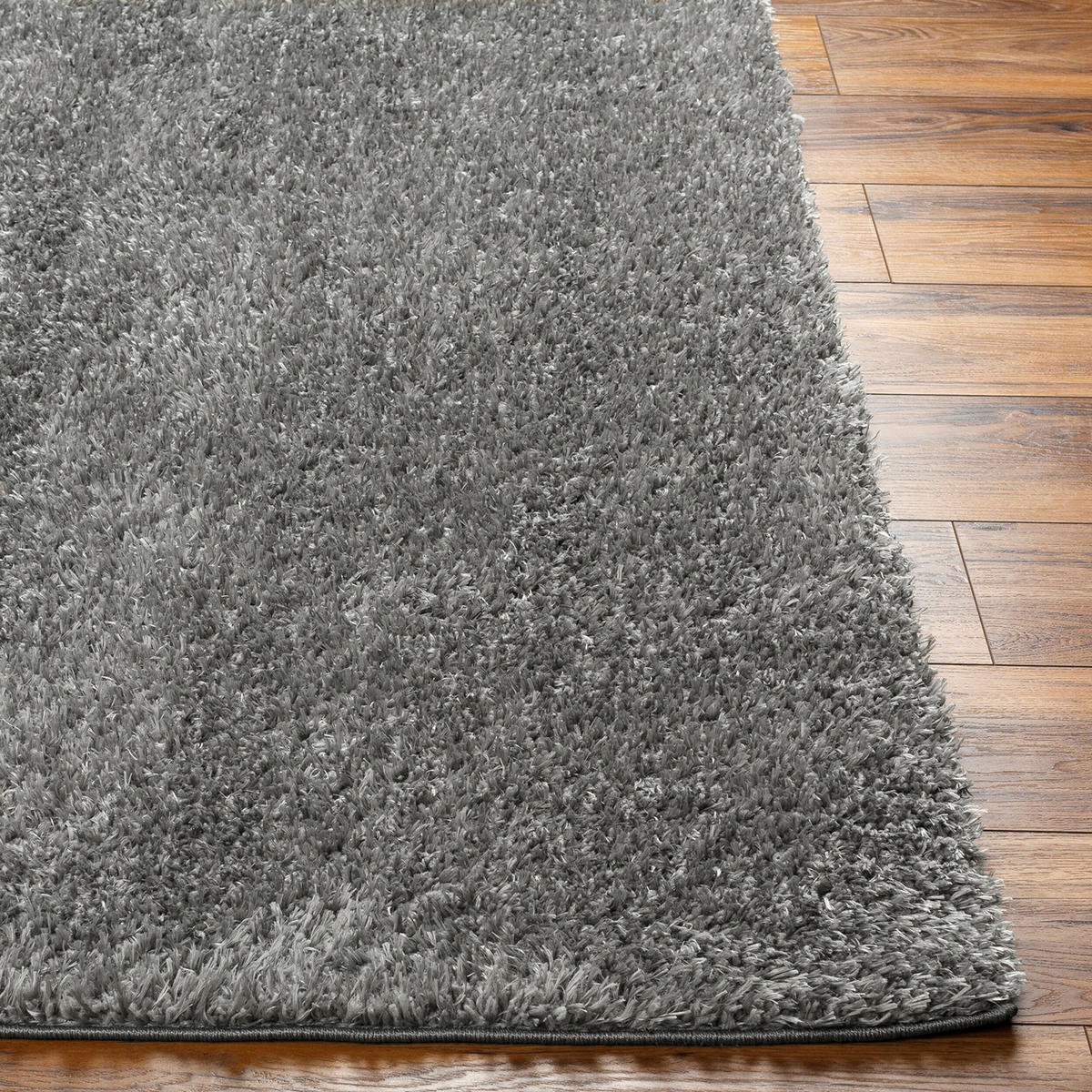 HOCHFLORTEPPICH 160/213 cm Grau - Dunkelgrau, Naturmaterialien/Textil (160/213cm) - LIVABLISS