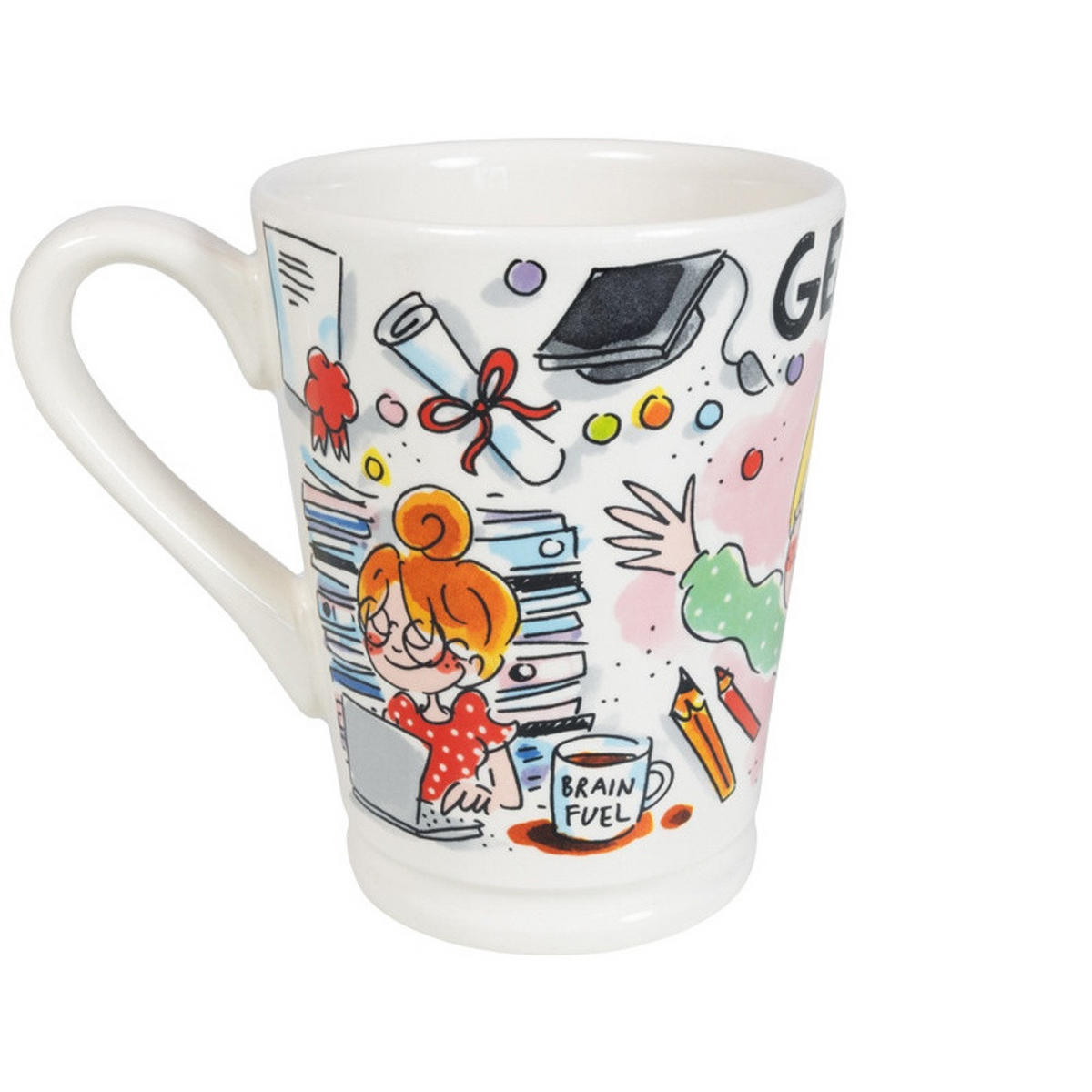 MAZAGRAN-BECHER Bestanden in Bunt - 500 ml - Multicolor, Keramik (0.5L) - Blond Amsterdam