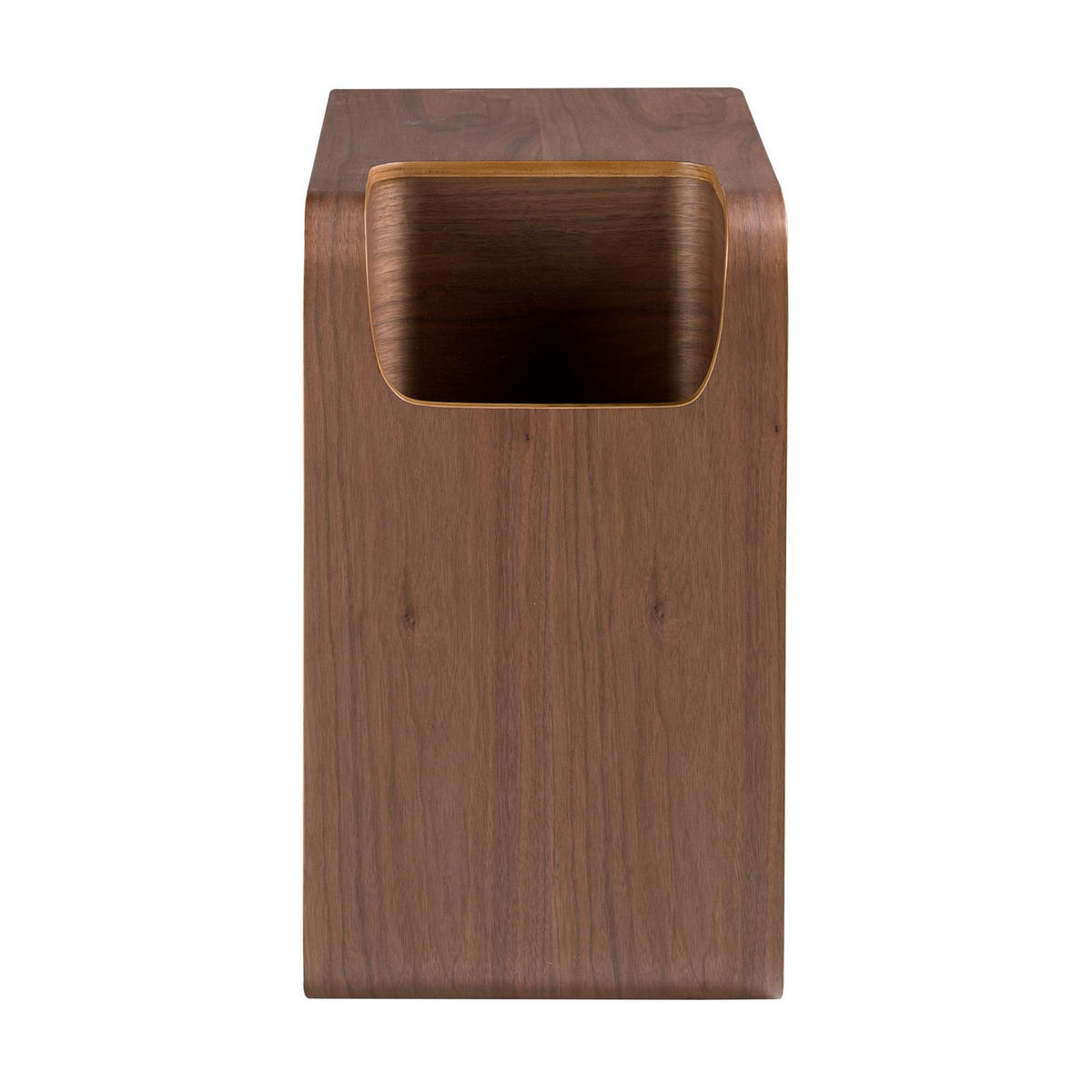 ECKTISCH Rechteckiger aus eichenfurniertem Holz, nussbaumfarben gebeizt 35/45/60 cm - Nussbaumfarben/Walnussfarben, Eichenholz/Holz (45/35/60cm) - ANGEL CERDA