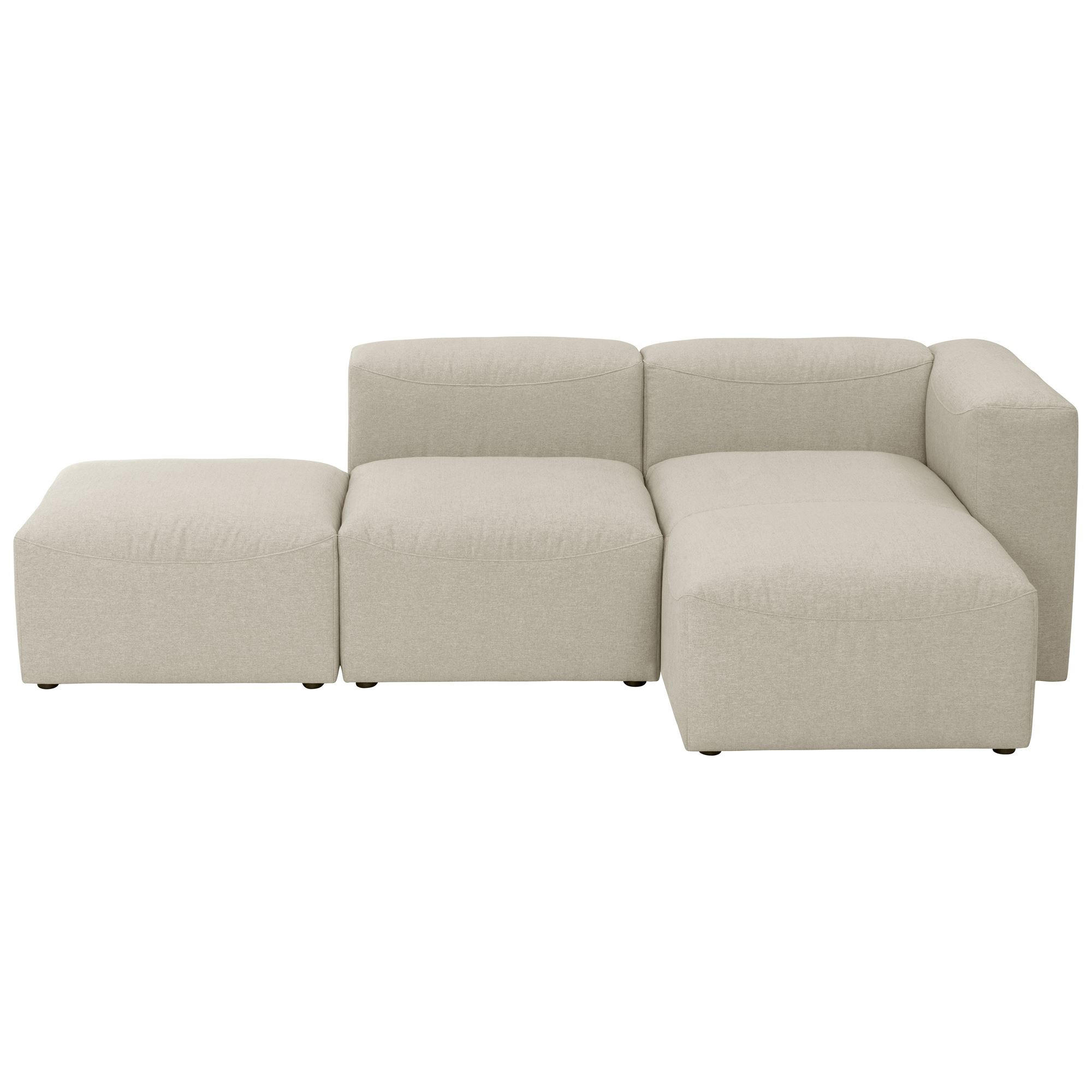 58aufmkessel Ecksofa Creme 250x160 cm