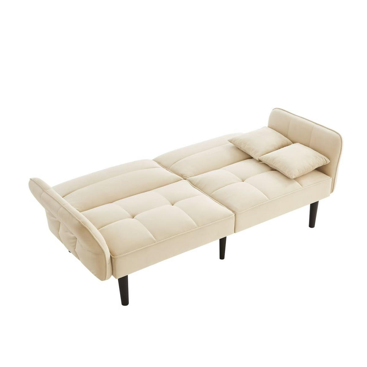 SOFA 2-Sitzer 176/78/76 cm Beige - Beige, Textil (78/76/176cm)