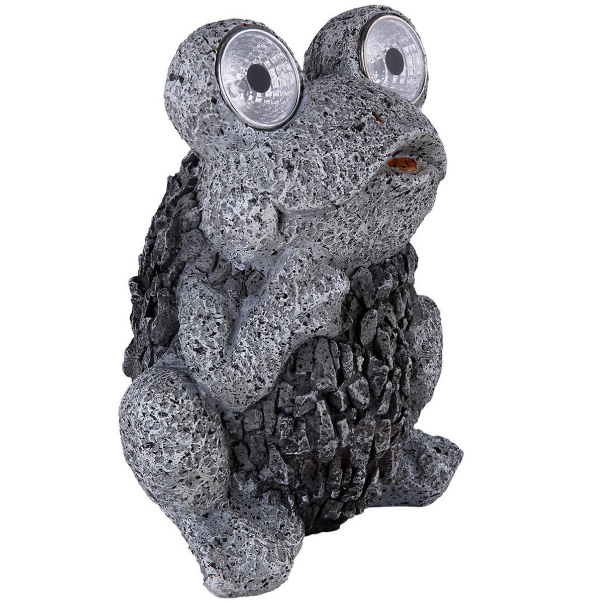 LED AUSSENLEUCHTE Solarleuchte Grau - Grau, Kunststoff (17/14/21cm) - Globo Lighting