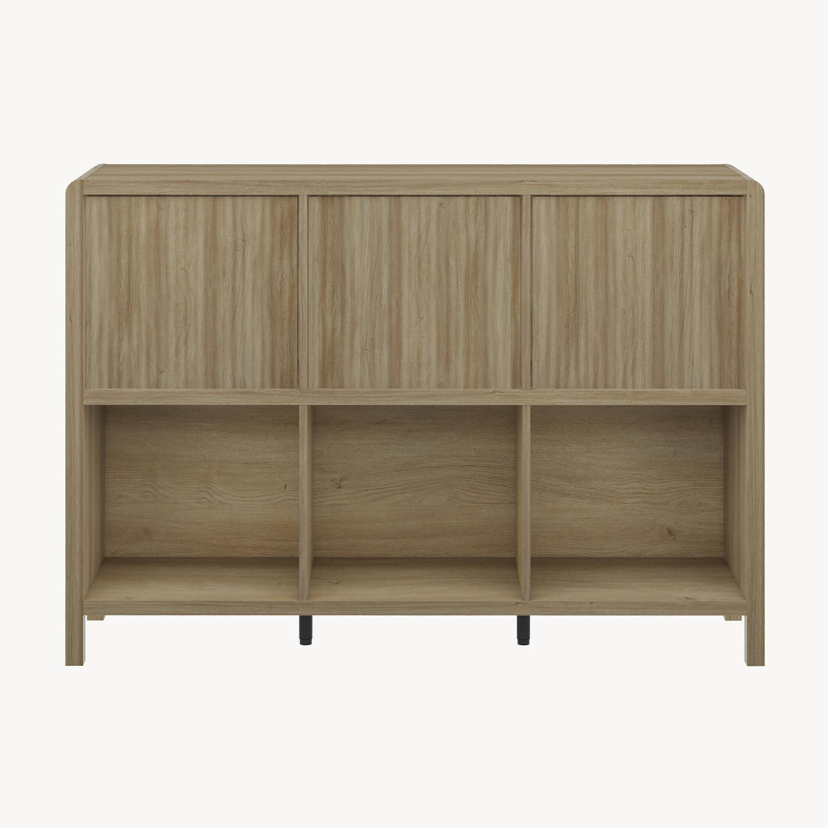 KOMODA Lukkodso - divoký dub, kompozitní dřevo (110/76.5/30cm) - [en.casa]