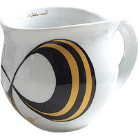 KAFFEEBECHER XXL Capriole gold/black - Multicolor, Keramik (0.6L) - Luigi Colani Porzellan