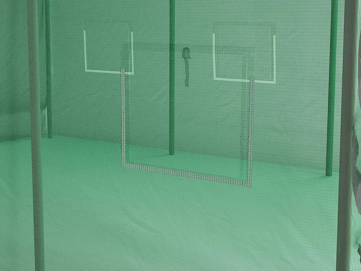 ERSATZABDECKUNG für Foliengewächshaus 18m² - 600 x 300 x 200 cm - IPOMEA - Grün, Kunststoff (600/200/300cm) - Vente-Unique