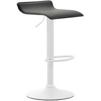 BARHOCKER Dyn V2 63-84 cm Schwarz - Schwarz, Leder (36/63/39cm) - furnicato