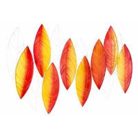 WANDDEKO Orange 117/82 cm - Orange, Metall (7.95/82/8cm) - KUNSTLOFT