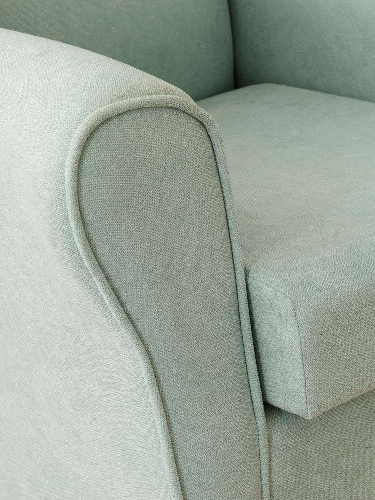 SCHAUKELSESSEL Hilde Minze 78 cm x 102 cm - Mintgrün, Textil (78/102/91cm) - Kenay Home