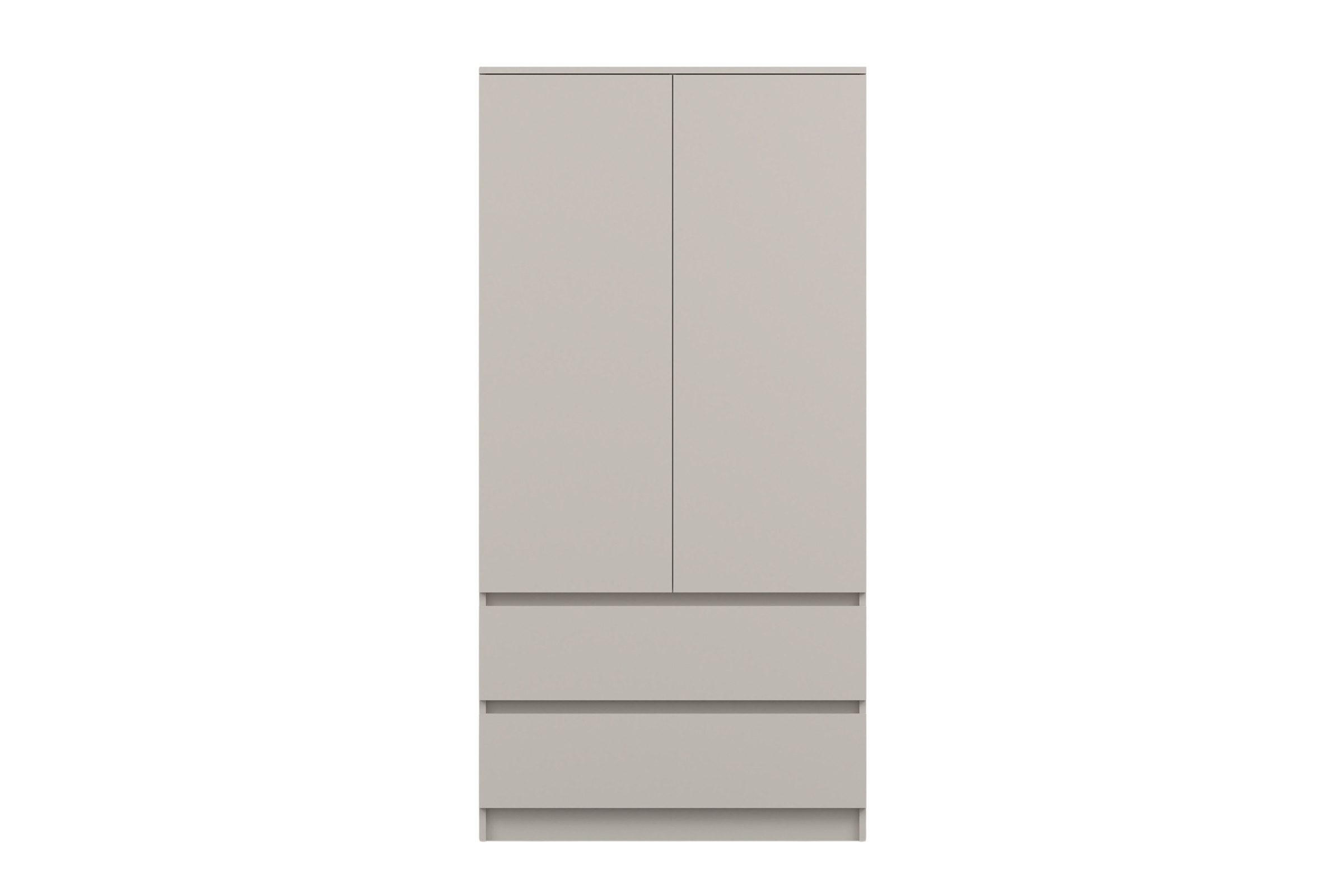 KINDERKLEIDERSCHRANK SIMO 02 90/180/50 cm in Kaschmir - Kaschmir, Holzwerkstoff (90/180/50cm) - Deine Möbel 24