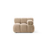MODUL rechts Bellis aus Boucle sandfarben - Sandfarben, Textil (94/70/94cm) - Micadoni