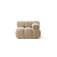 MODUL rechts Bellis aus Boucle sandfarben - Sandfarben, Textil (94/70/94cm) - Micadoni