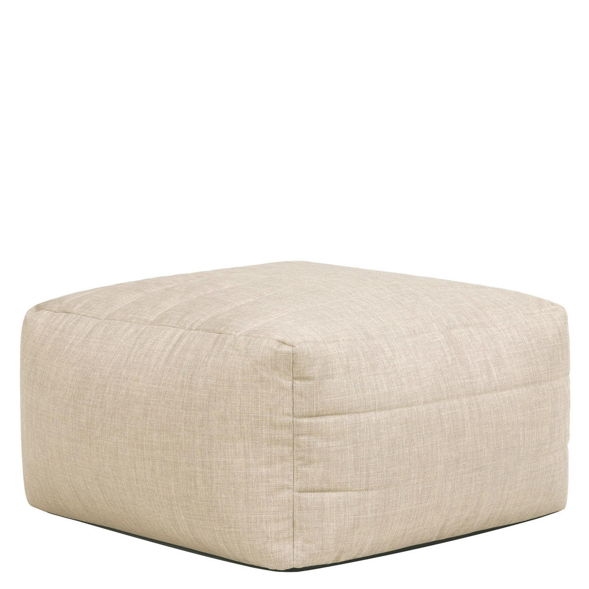 SITZSACK-HOCKER Noa modular Outdoor - Beige, Textil (75/70/78cm) - icon
