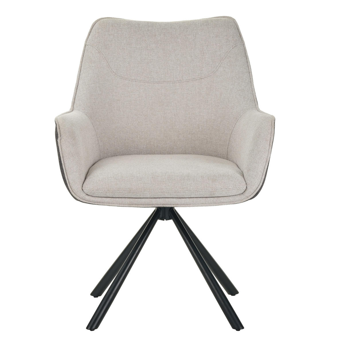 DREHSTUHL ZADAR - Beige, Metall (63/86/64cm) - Albatros