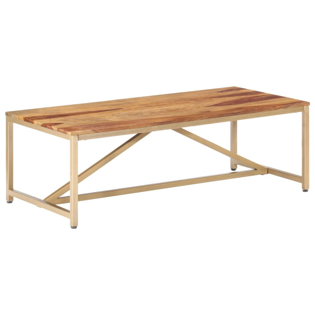 furnicato Couchtisch Braun 120x40x60 cm