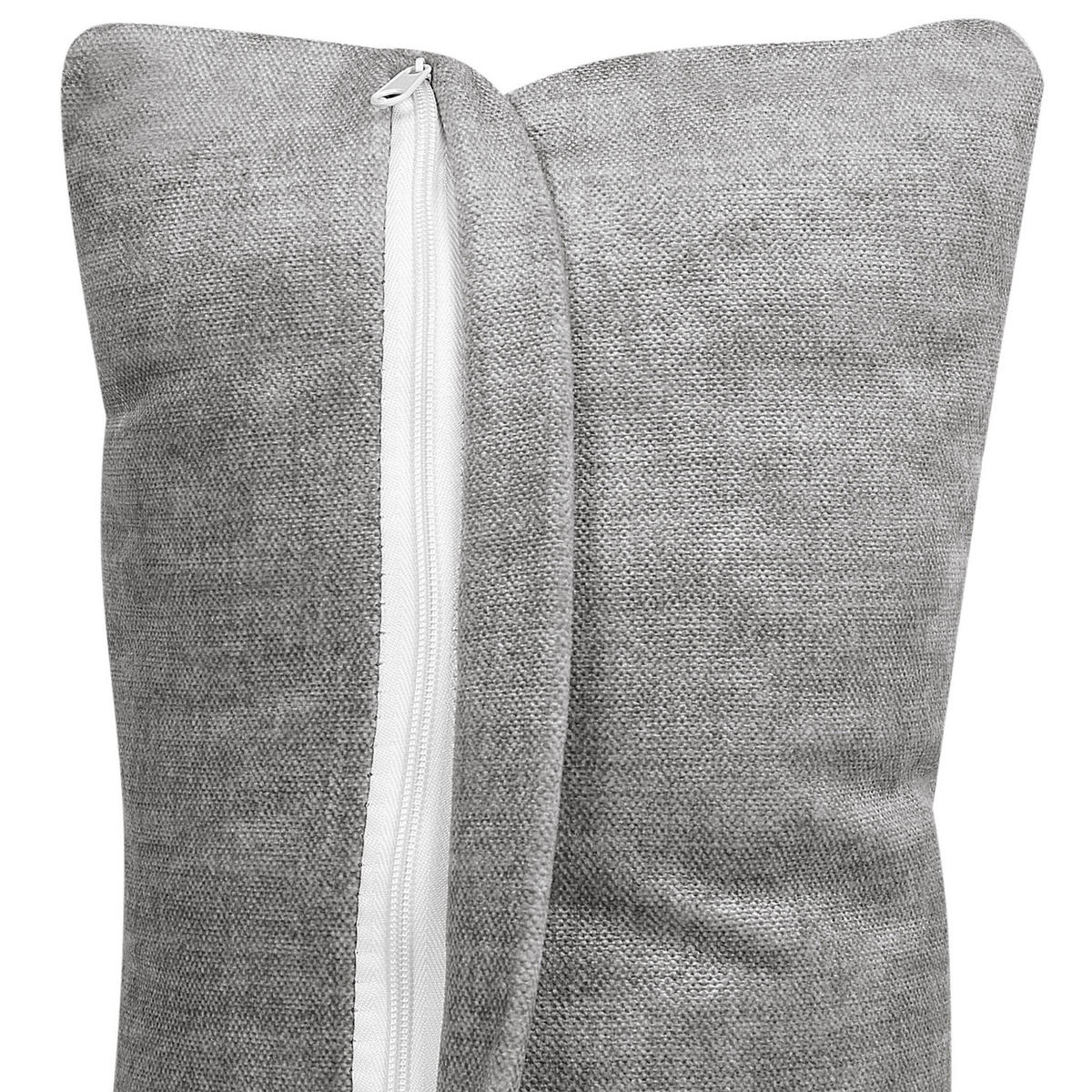ČALOUNĚNÉ LEHÁTKO CHAISE LONGUE PRAVOSTRANNÉ Látka Šedé Hellnar - šedá/tmavě šedá, textil (102/70/176cm) - Beliani