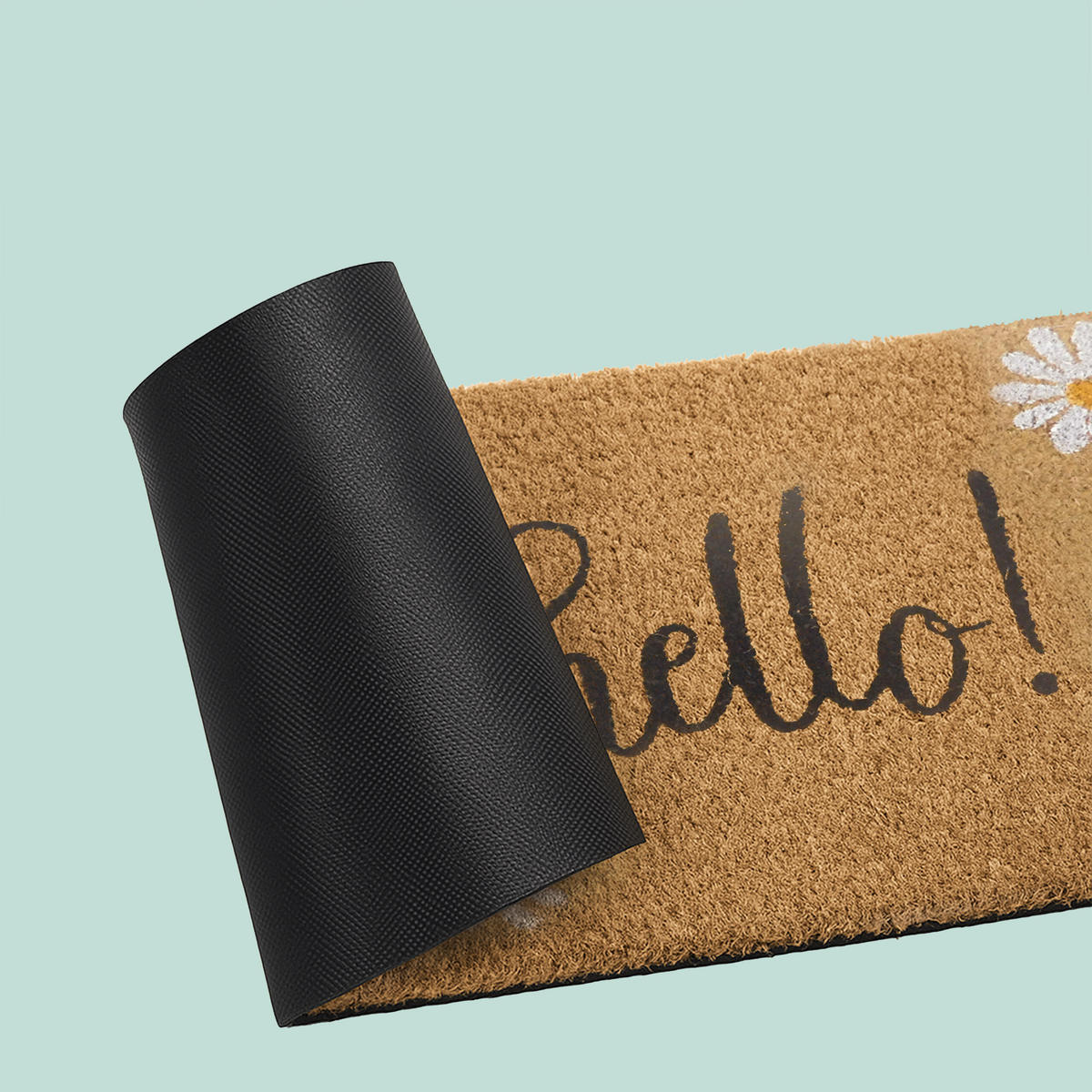 FUSSMATTE - Multicolor, Kunststoff/Textil (60/40cm) - Relaxdays