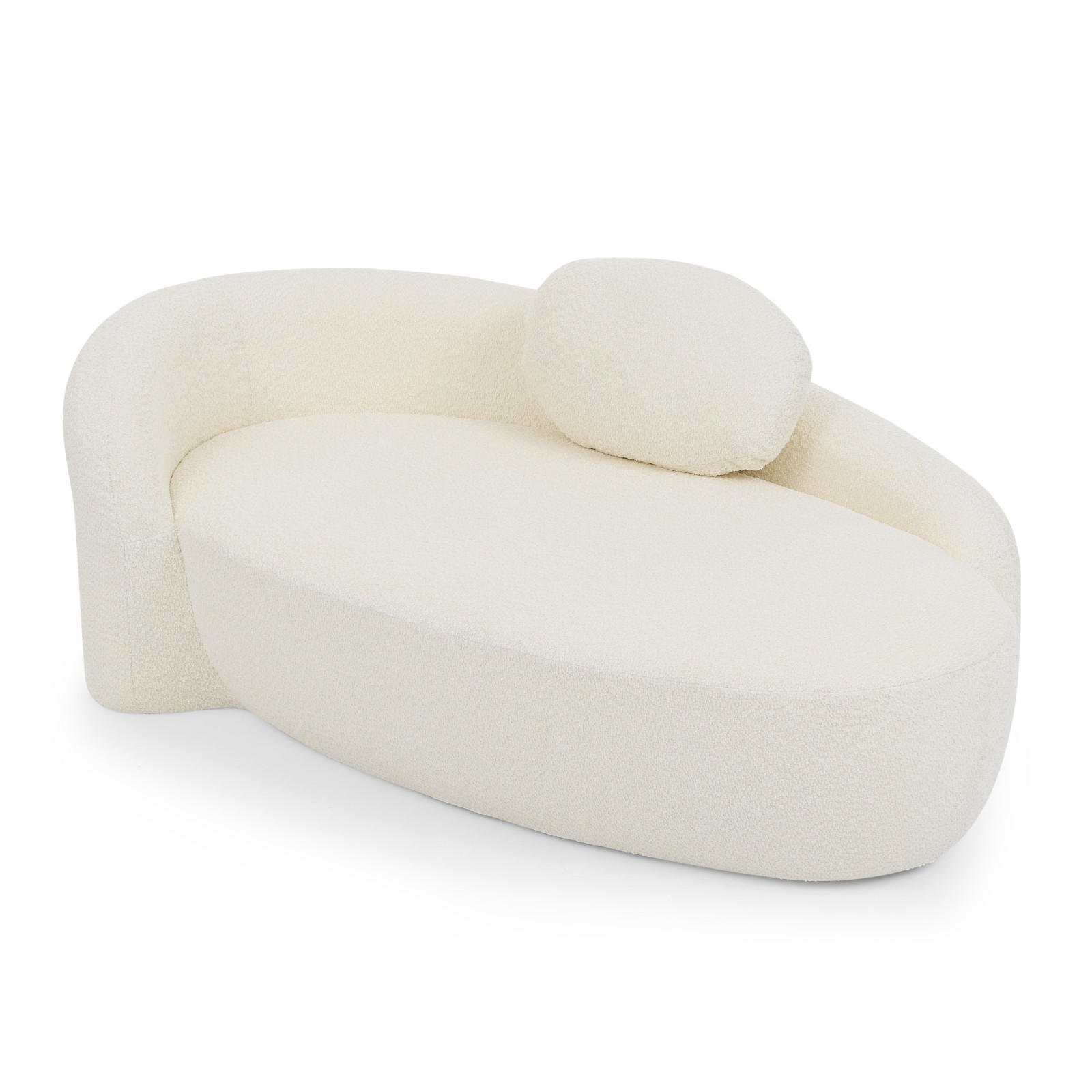 WOHNZIMMERSOFA mit Schlaffunktion und Kissen, Relaxsessel für Wohnzimmer, Beige - Beige, Textil (67/24/38cm)