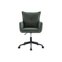 BÜROSTUHL ohne Armlehnen - 59.5 cm x 64 cm - stoff - grün Bataru - Grün, Textil (59.5/88/64cm) - Vente-Unique
