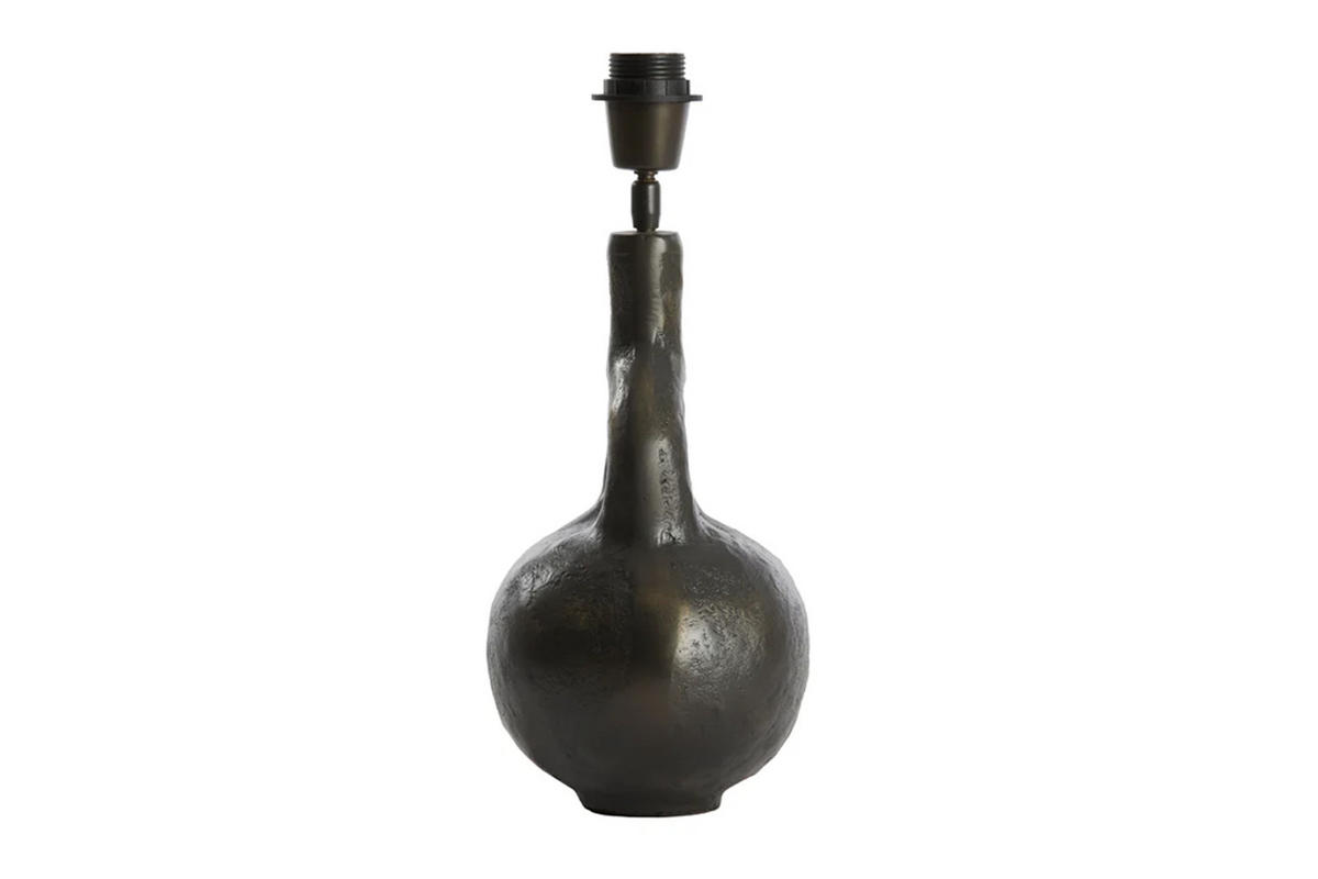 TISCHLEUCHTE IMOLA 19x17x30 cm, Metall, Anthrazit - Anthrazit, Metall (19/17/30cm) - Light & Living