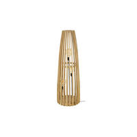 STEHLAMPE LECCE Braun Holz - Braun, Holz (40/40/123cm) - KAWOLA