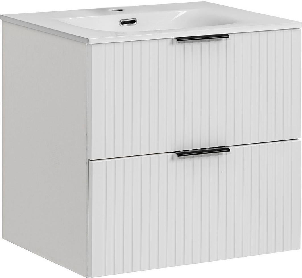 WFL Group Waschtischkombi Weiß 61x58.5x46 cm